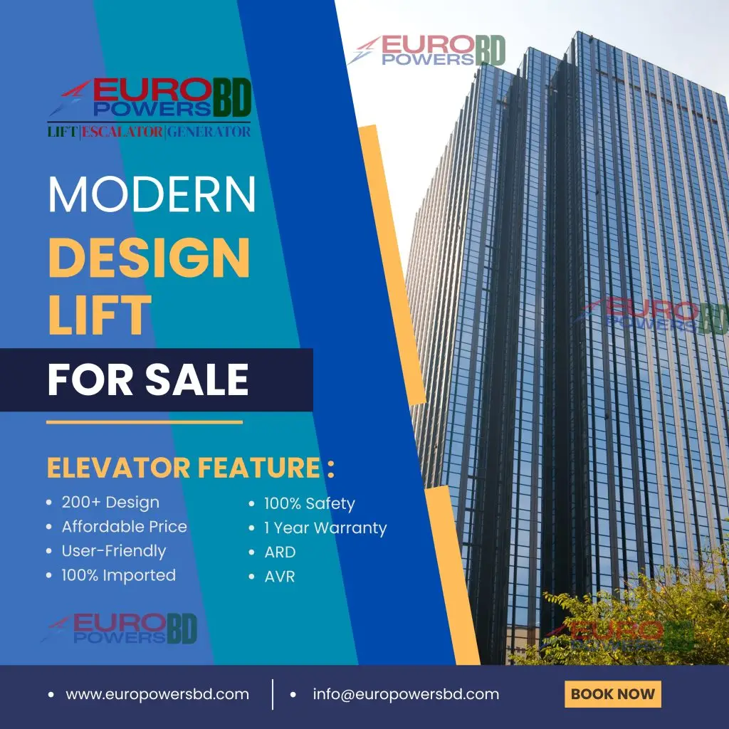 Euro Powers BD has established itself as a key player in the lift and generator market in Bangladesh. They offer a range of services and products tailored to meet the needs of both residential and commercial clients